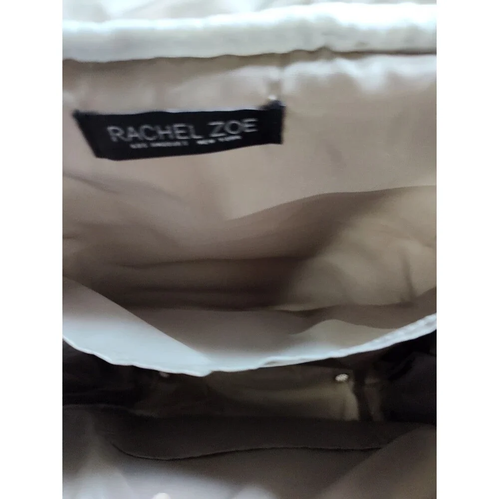 Rachel Zoe Diaper Pack With Changing Mat White Pocket Insulated Bottle Pocket
